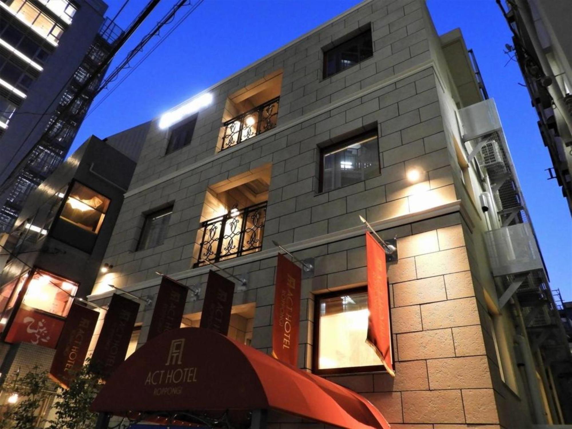 Act Hotel Roppongi - Vacation Stay 84277 Tokyo Bagian luar foto